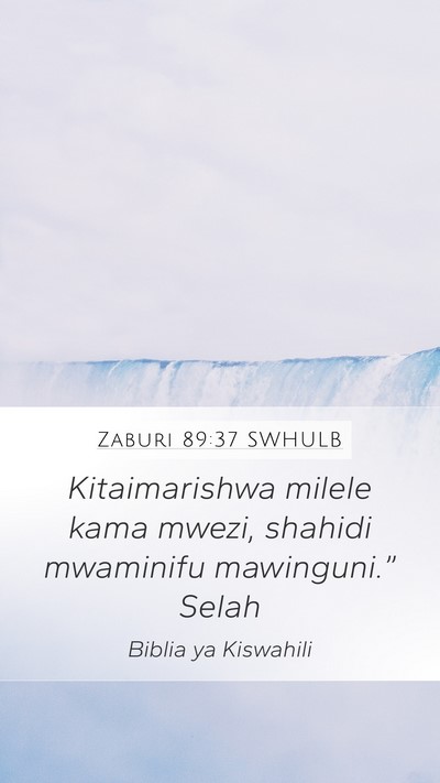 Zaburi 89:37 SWHULB Bible Verse Image