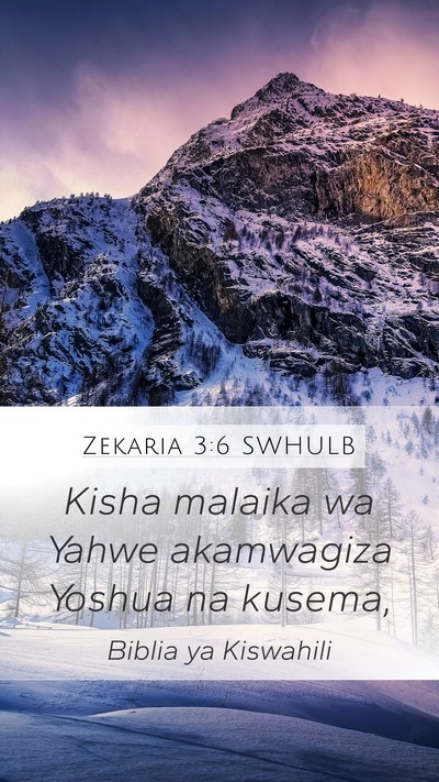 Zekaria 3:6 SWHULB Bible Verse Image