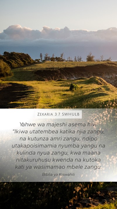 Zekaria 3:7 SWHULB Bible Verse Image
