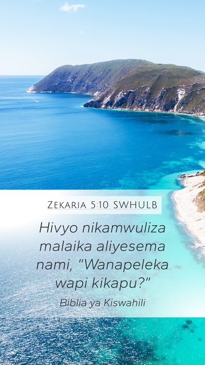 Zekaria 5:10 SWHULB Bible Verse Image